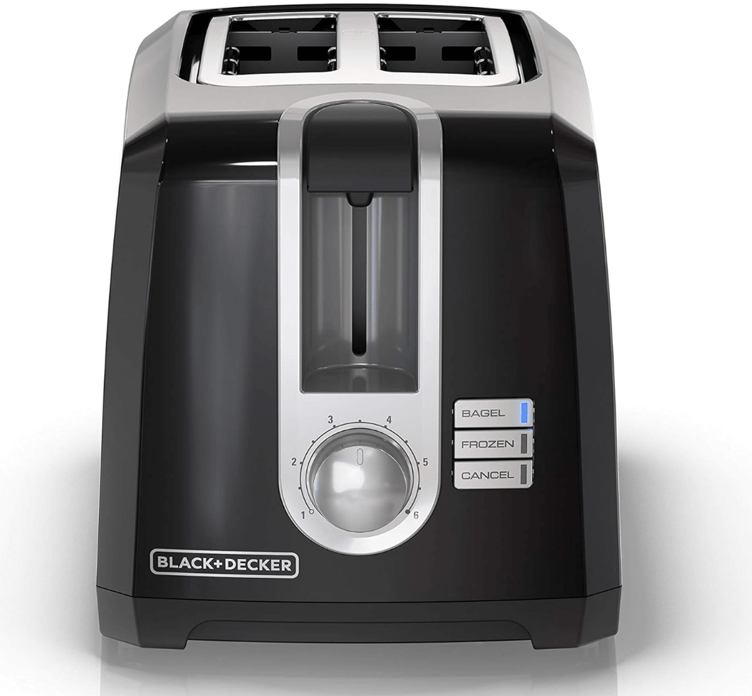 BLACK+DECKER 2-Slice Toaster with Extra-Wide Slots