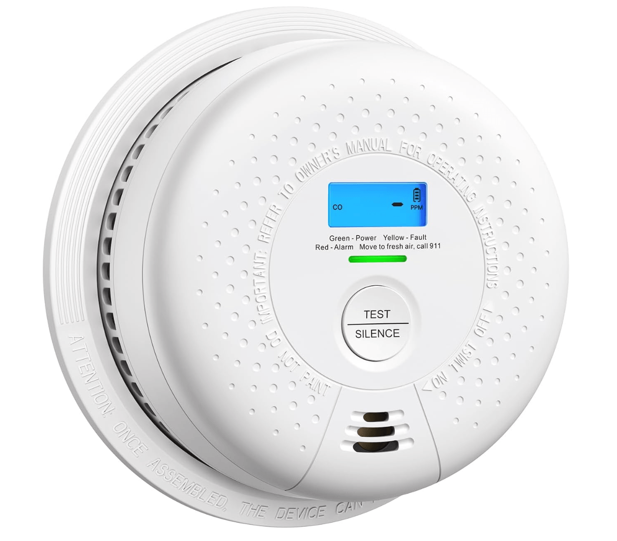 X-Sense Smoke Detector and Carbon Monoxide Detector, SC01, 1-Pack